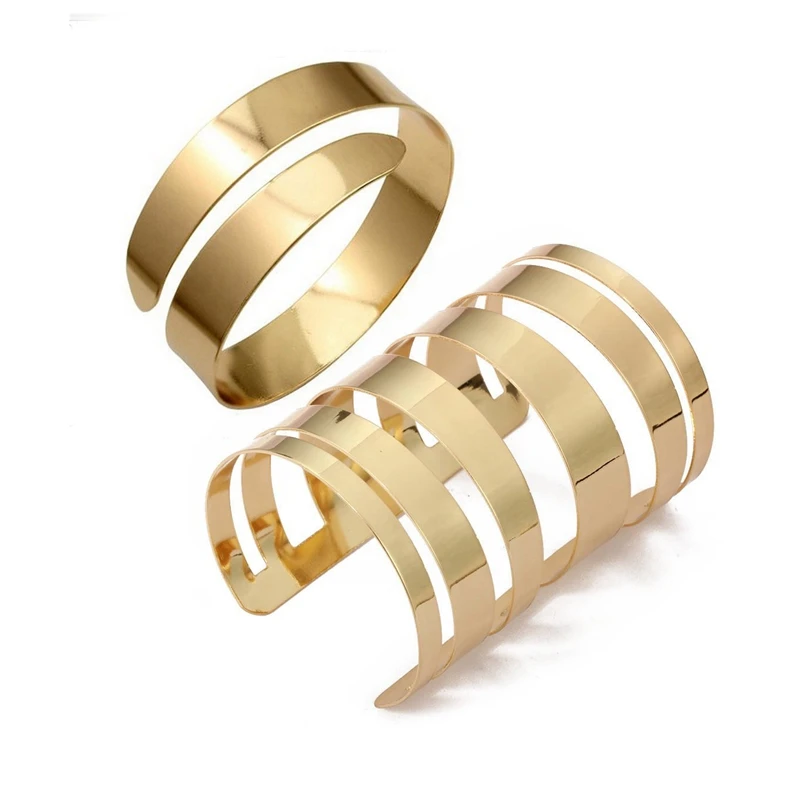 Ювелирные изделия: 1 широкая манжета с открытым концом и Новая Манжета на руку