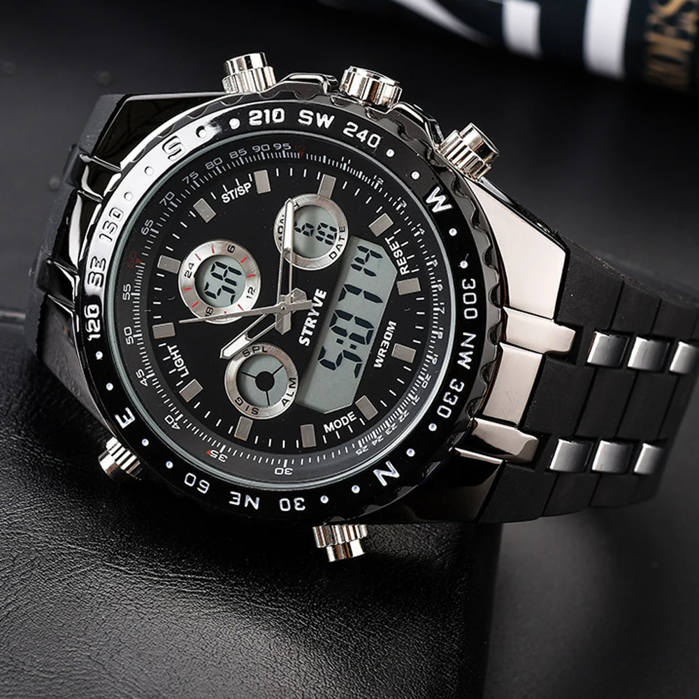 Женские часы от ведущего бренда Роскошные Спортивные кварцевые наручные военные