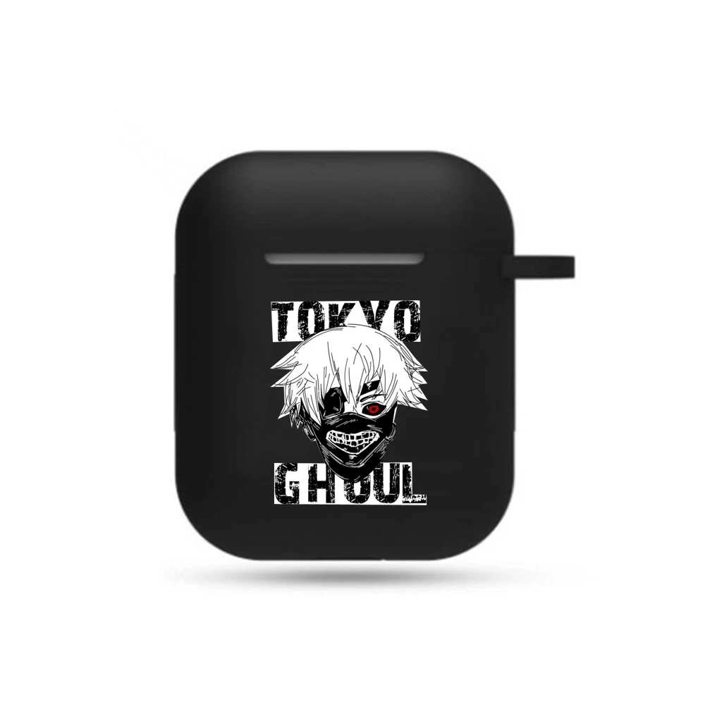Чехол для наушников Apple AirPods 2 1 из мягкого силикона с японским аниме Токийский