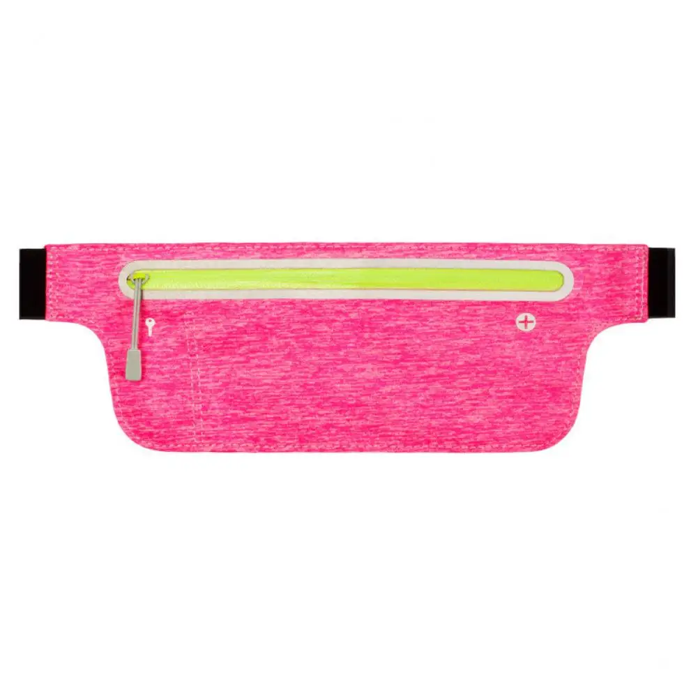 

Reflective Fashion Portable Convenient Waist Pack Lycra Belt Pack Large Capacity for Camping