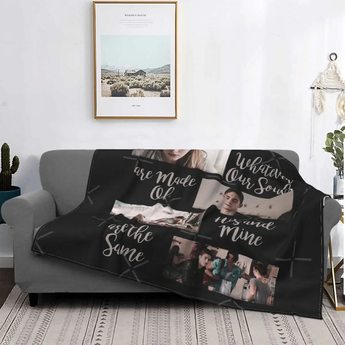 

Детское одеяло с капюшоном, в клетку