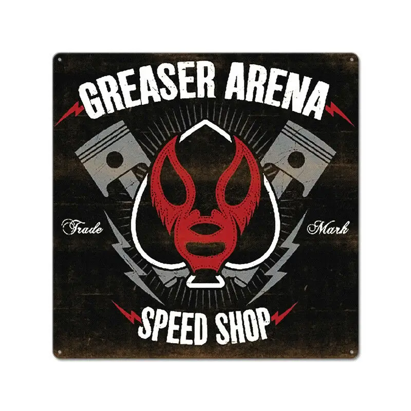 

Metal Tin Sign speed shop Bar Pub Vintage Retro Poster Cafe ART 30*30