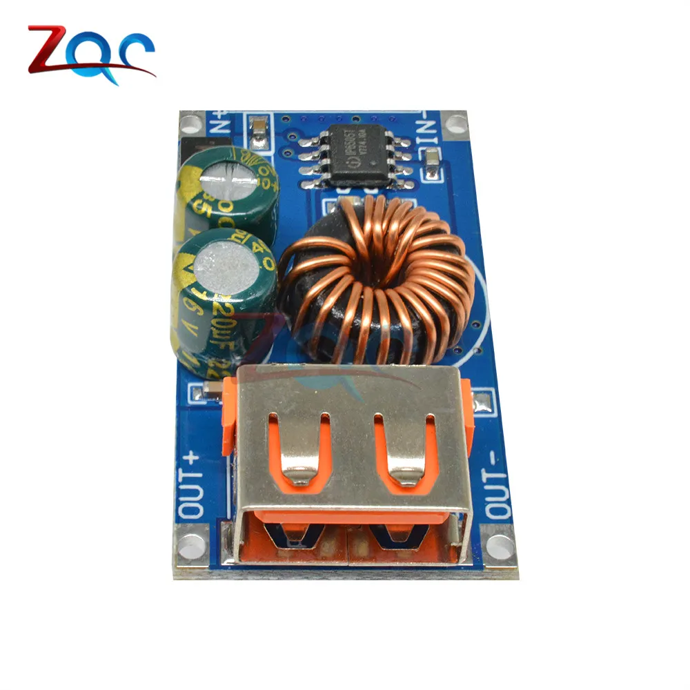 USB DC Step Down Buck Module 12V 24V To QC2.0 QC3.0 Fast Charge Mobile Phone Charging Board For Apple Huawei FCP Quick Charger