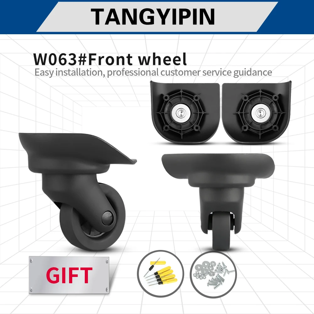 

Чемодан на колесах, совместимый с Sansonlte, запасные части, чехол на колесиках, чехол, чехол, универсальные колеса, ремонт, пара, высокое качеств...