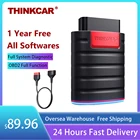 THINKCAR Thinkdiag OBD2 полная система, 1 год бесплатного считывания кодов Bluetooth, OBD Удлинительный кабель, Автомобильный сканер, автомобильный диагностический инструмент