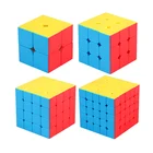 MoYu набор Mofangjiaoshi Meilong 2x2 3x3 4x4 5x5 скоростной кубик Подарочная коробка профессиональная упаковка головоломка разрезание класс 4
