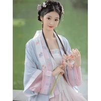 hanfu womens dresses traditional chinese style song dynasty oriental outfit fairy costume cosplay ancient elegant