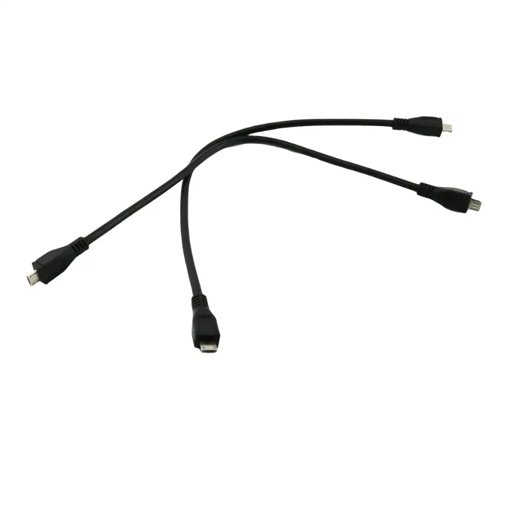 1x Micro USB 5 контактный B штекер Адаптер для передачи данных конвертер Удлинительный
