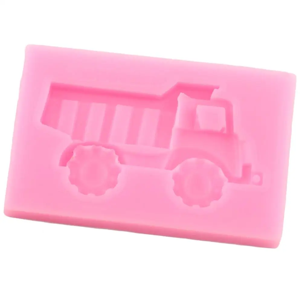 Грузовик силиконовые формы Детские День рождения инструменты для украшения