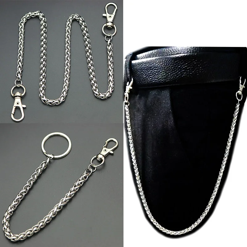 Stillcool Wallet Chain, Punk Rock Style Keychain Suitable For Belt Loop,  Purse Handbag Strap, Keys, Wallet And Traveling - Belts - AliExpress