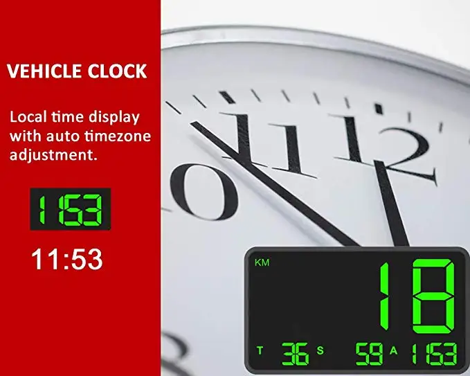 C80 4 5 &quotдисплей на голову GPS измеритель скорости Цифровой Автомобильный дисплей