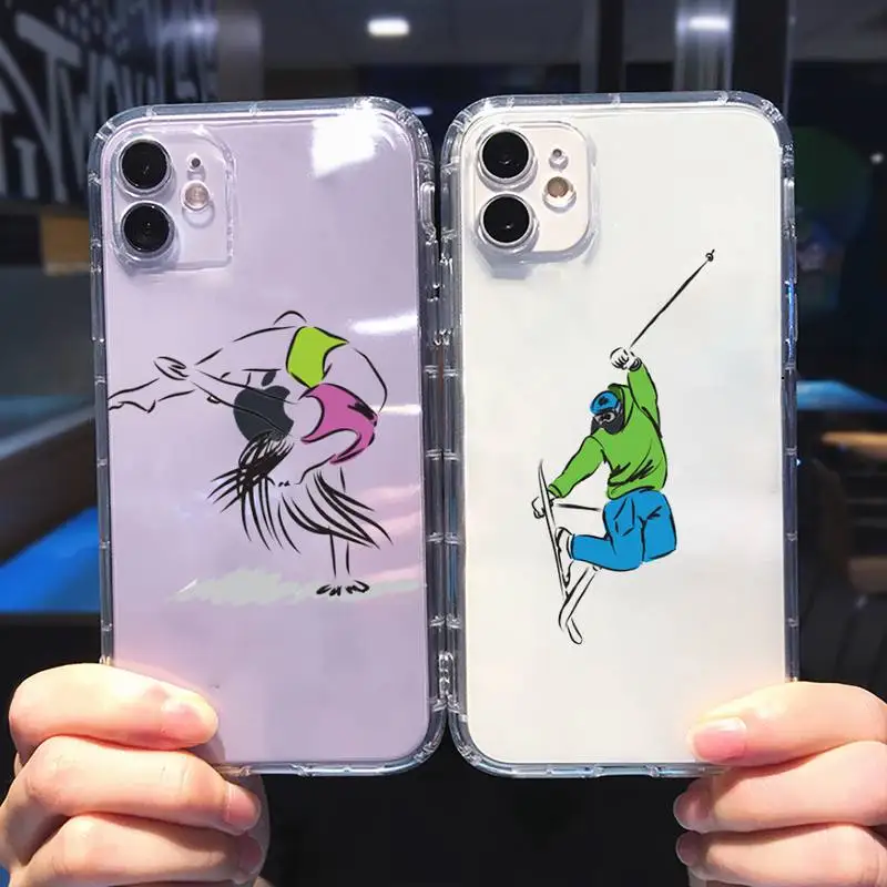 

Bicycle football custom Phone Case For iphone 13 12 11 8 7 plus mini x xs xr pro max Transparent soft