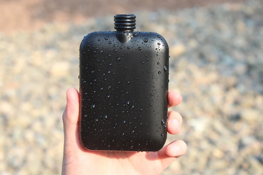 BIUBIUTUA Pocket 6 унций фляжка с бесплатной воронкой из нержавеющей стали герметичные фляжки для алкоголя виски подарок для мужчин