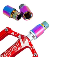dazzling 2pcs fine bike pedal spacers adapters waterproof pedal adapters firm for road bikes