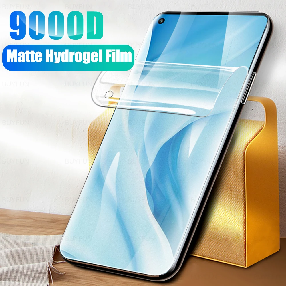 

Protective Matte Hydrogel Film For Xiaomi Mi 11 Lite 5G 11 Ultra 11i 11 10 Lite 5G 10T 10 Pro Lite HD Screen Protector Not Glass