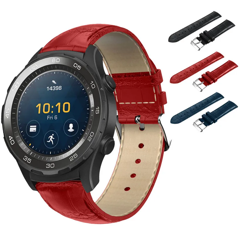 Ремешок для часов сменный кожаный ремешок huawei Watch 2 Прямая поставка