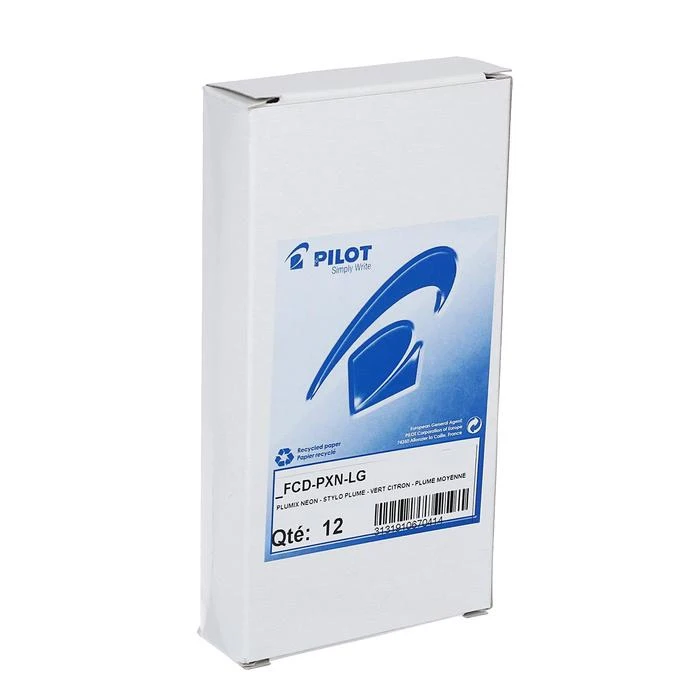 Ручка перьевая Pilot PLUMIX NEON узел 0 58мм светло-зеленая FCD-PXN LG 5301691 | Канцтовары для