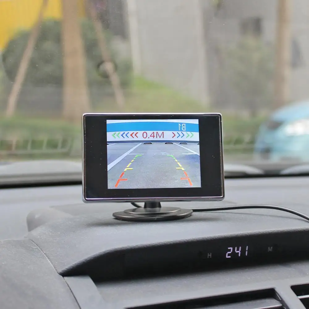 Автомобильный монитор заднего вида и резервная камера с радар датчиком|Датчики