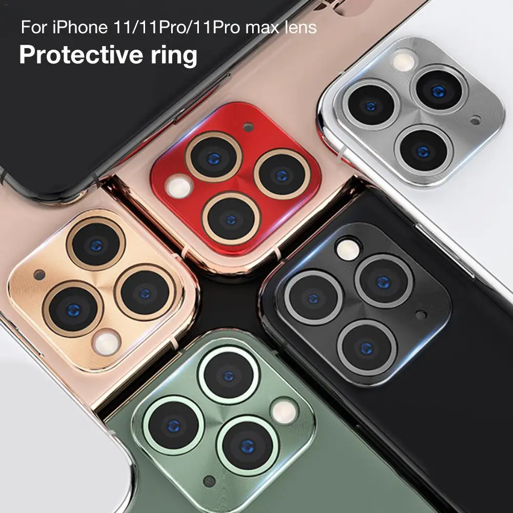 Для IPhone 11 про объектив крышка 3D Защитная пленка полная защита объектива