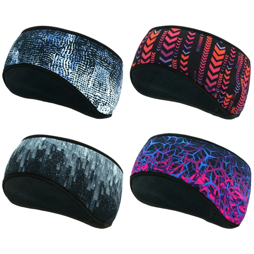 

Головная повязка для занятий спортом, защита ушей, Мужская Флисовая теплая Женская Спортивная головная повязка для бега, 1 шт.