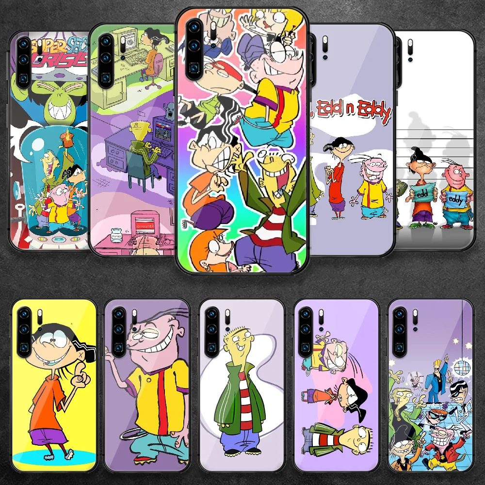Ed Edd N Eddy мультяшный чехол из закаленного стекла для телефона Huawei Honor Mate P 7 8 9 10 20 30 40