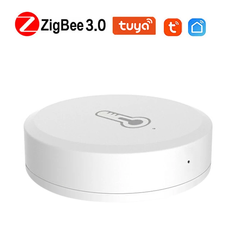 

Умный датчик температуры и влажности Tuya ZigBee работает с концентратором шлюза Zigbee через приложение Alexa Google Home SmartLife/Tuya