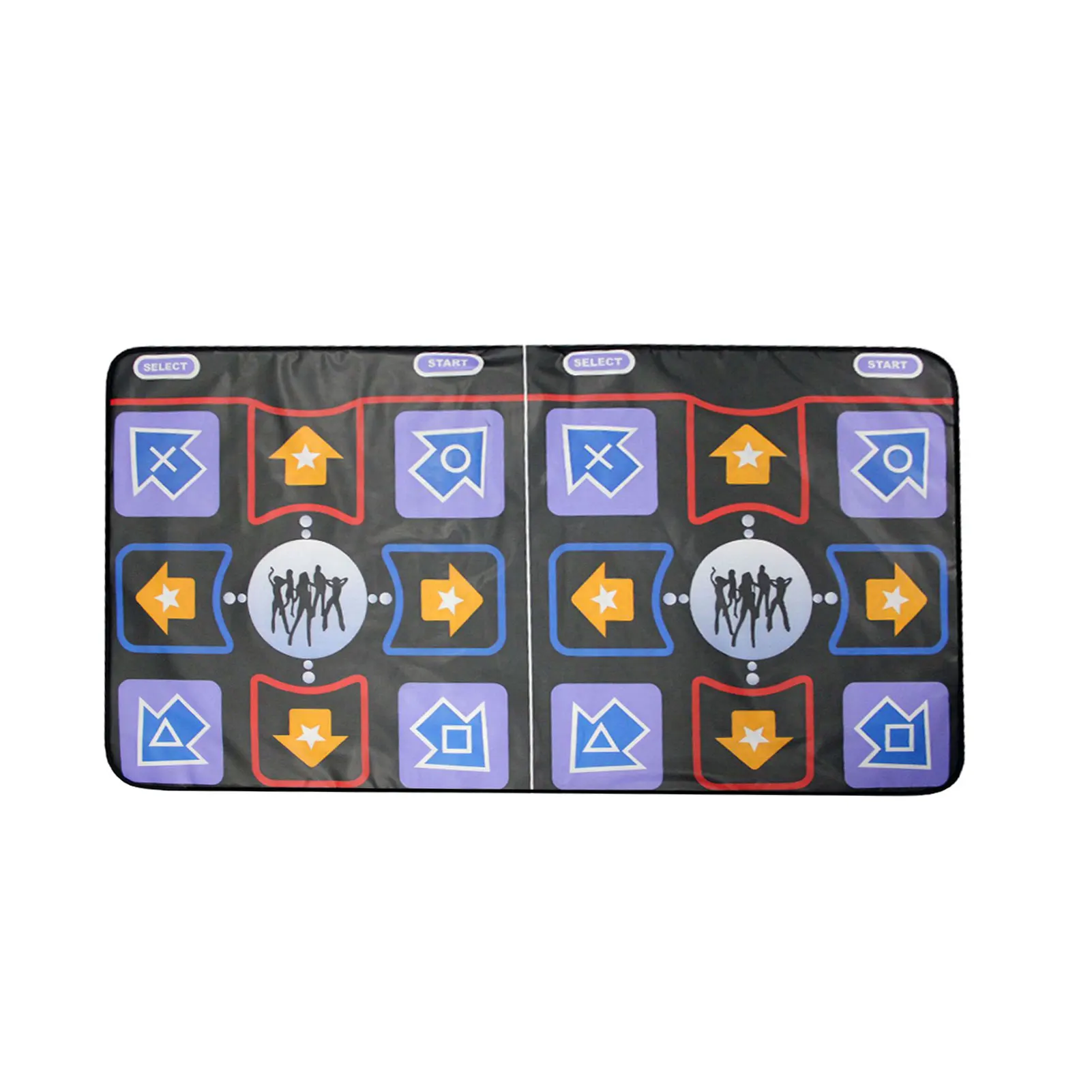 

English Version Foldable Sense Game PC TV USB Port For Kids Adults AV Connection Wired Dance Mat Non Slip Gift Entertainment
