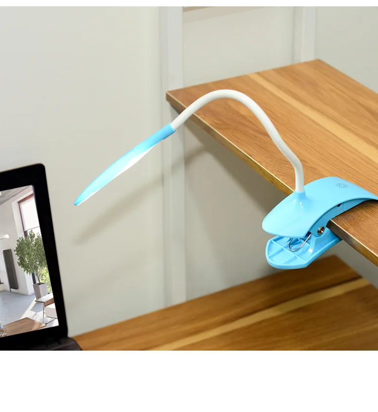 USB Led Настольная лампа с зажимом лампа настольная Гибкая защита глаз 14 светодиодов для прикроватной книги для чтения учебы офиса работы ребенка ночник