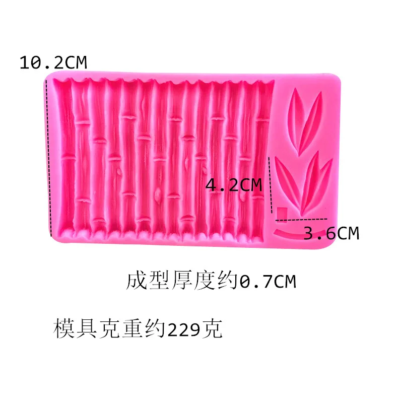 New Cake Decorating Tools Bamboo and Leaves Fondant Silicone Mold DIY Chocolate Biscuit Birthday Wedding Decorations | Дом и сад