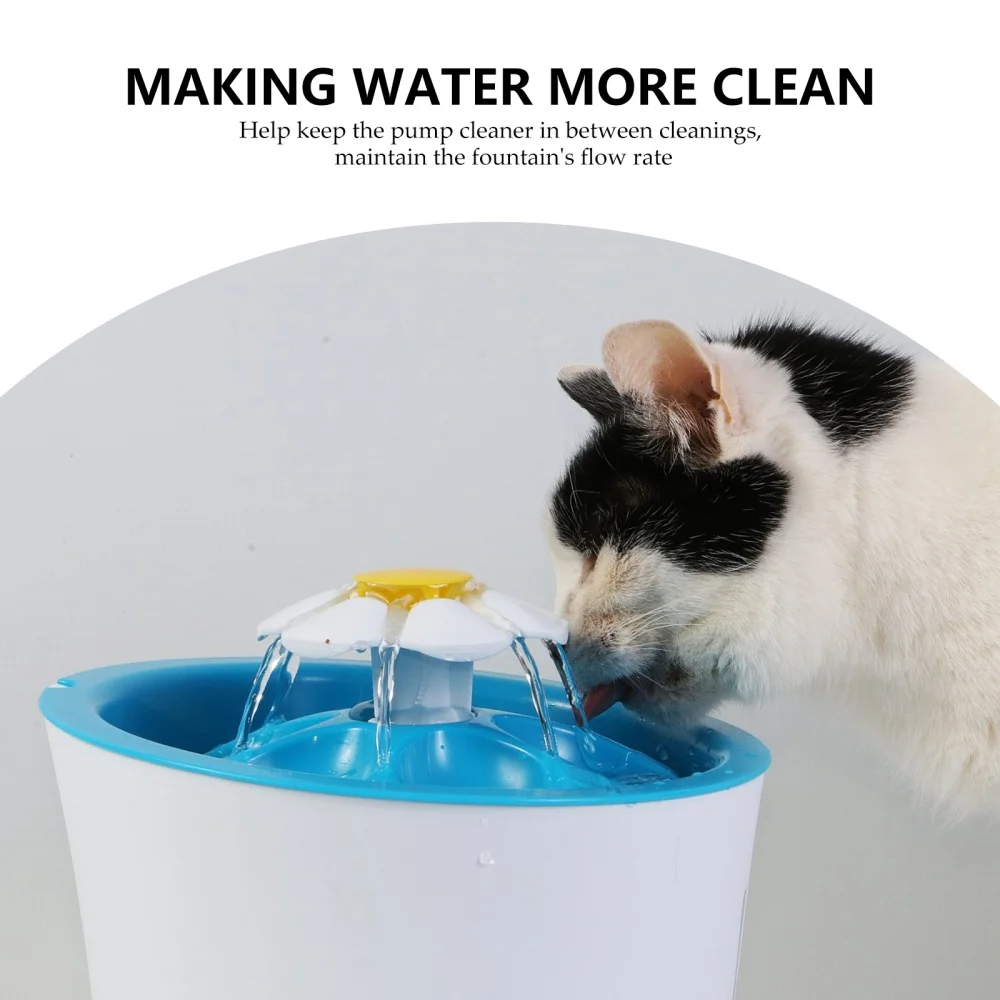 

6PCS Pet Water Fountain Filter Replacement Filters for Pet Auto Water Dispenser