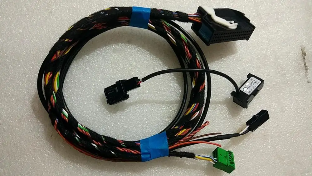 Жгут проводов Bluetooth с микрофоном для Volkswagen VW 8X0035447A RCD510 RNS510 Tiguan GOLF GTI Jetta Passat CC |
