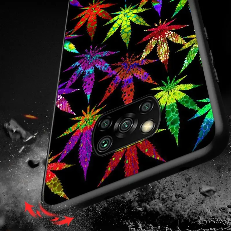 

Pretty leaves For Xiaomi POCO M3 M2 C3 X3 NFC F2 F3 Pro X2 F1 Pro Mi Play Mix 3 A3 A2 A1 6 5 lite Phone Case