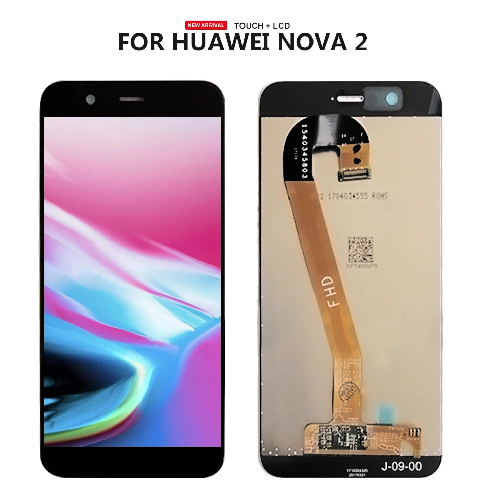 Для Huawei PIC-AL00 PIC-L09 PIC-L29 PIC-TL00 PIC-LX9 Nova 2 ЖК-дисплей сенсорный экран дигитайзер для