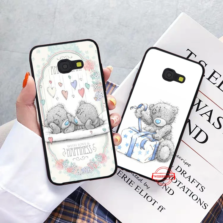 100 Вт Tatty Teddy Me To You Bear силиконовый чехол для Samsung A3 A5 A6 Plus A7 A8 A9 A10 A20 A50 A70 A10S A20S A50S A70S