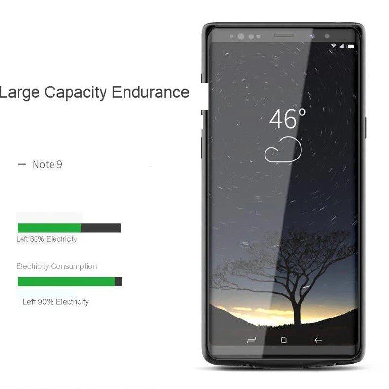 SeenDa 5500mah Аккумулятор Чехол для samsung Note 8 S8 plus противоударный резервный зарядный чехол для samsung S8 S9 Plus Note 9 power Bank