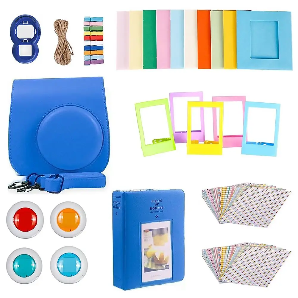 Набор аксессуаров для камеры 9 в 1 альбом рамка наклейка зеркало оригинальный