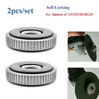 2 шт. M14 угловая шлифовальная машина внутренняя наружная Фланцевая гайка набор M14 резьба Замена БЫСТРОРАЗЪЕМНАЯ гайка зажим электроинструмент аксессуары
