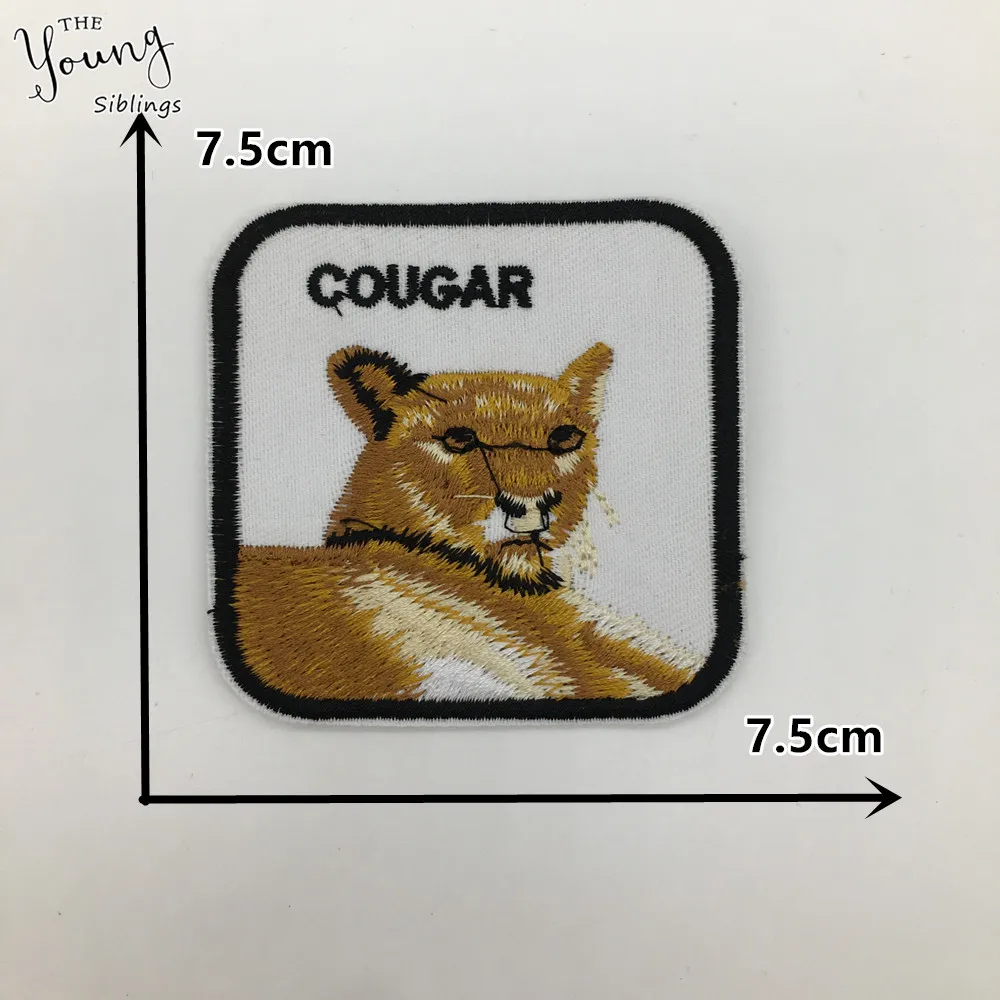 Новое поступление Детские клеящиеся нашивки с полосками для вышивки животных