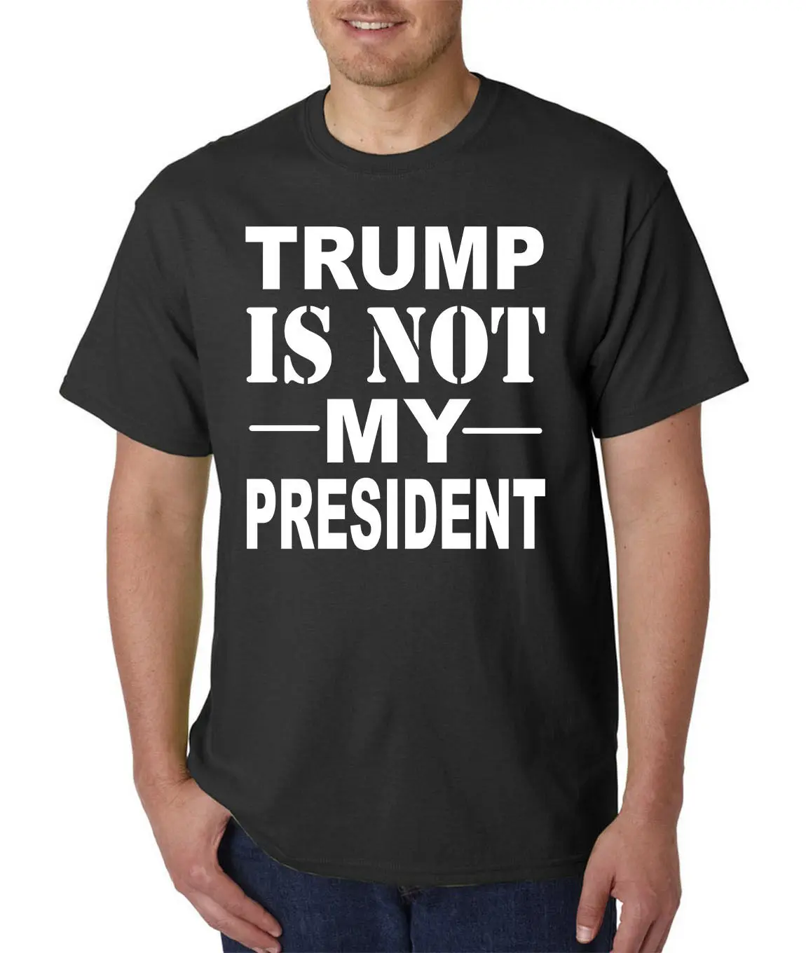 TRUMP-это не моя футболка-акция против Дональда футболка с Трампом | Мужская одежда