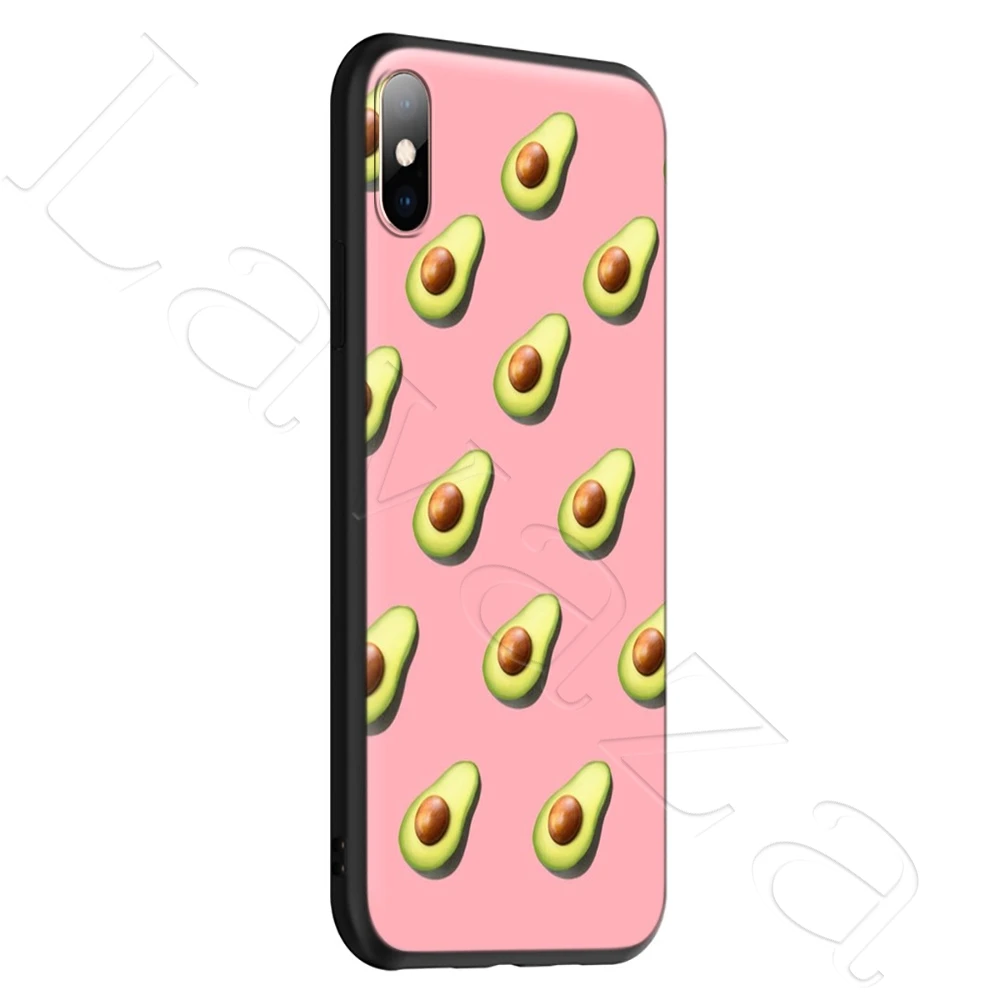 Силиконовый мягкий чехол Lavaza с изображением авокадо для iPhone 12 Mini 11 Pro XS Max XR X 8 7 6 6S