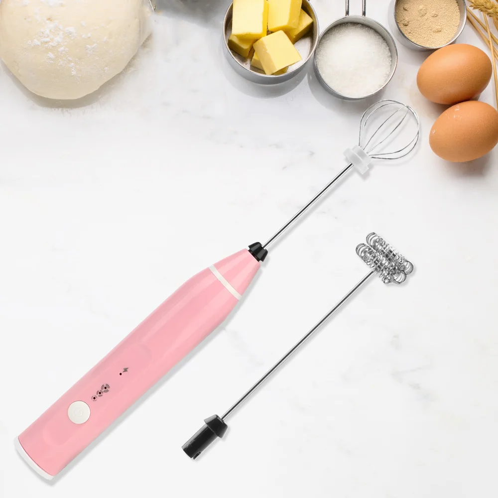 

Milk Coffee Frother Foamer Milk Frother Kitchen Accessories Electric Coffee Mixer Rechargeable Handheld Eggbeater Mix Machine