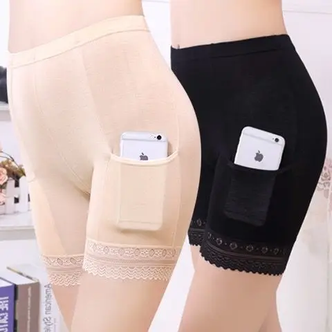 2019 Защитные шорты женские укороченные брюки больших размеров защитные штаны