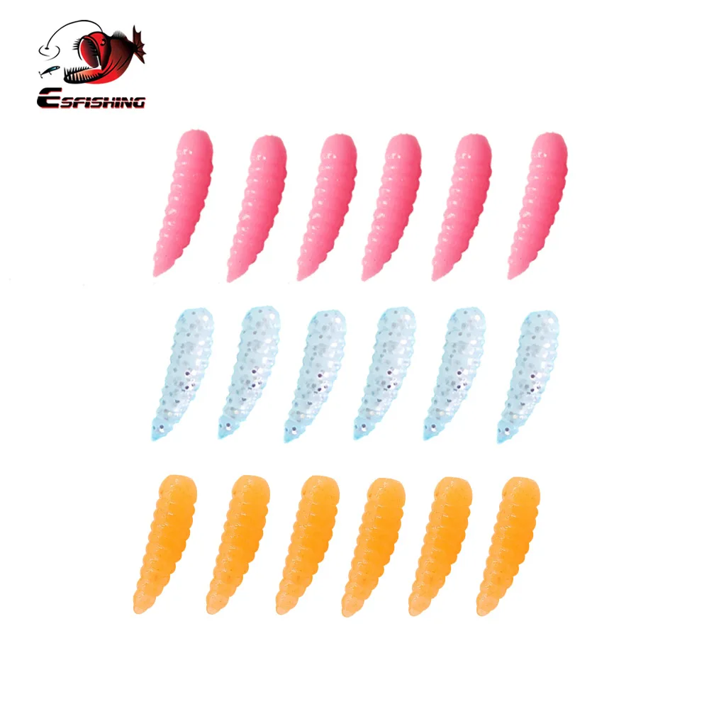 100 шт. приманки для подледной рыбалки 0 6 дюйма|fishing lure|soft lurelure bait |