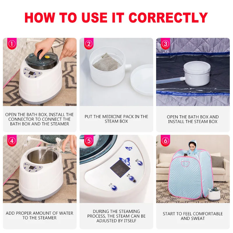 Двойная сауна генератор для сауны спа портативная Паровая дома потеря веса