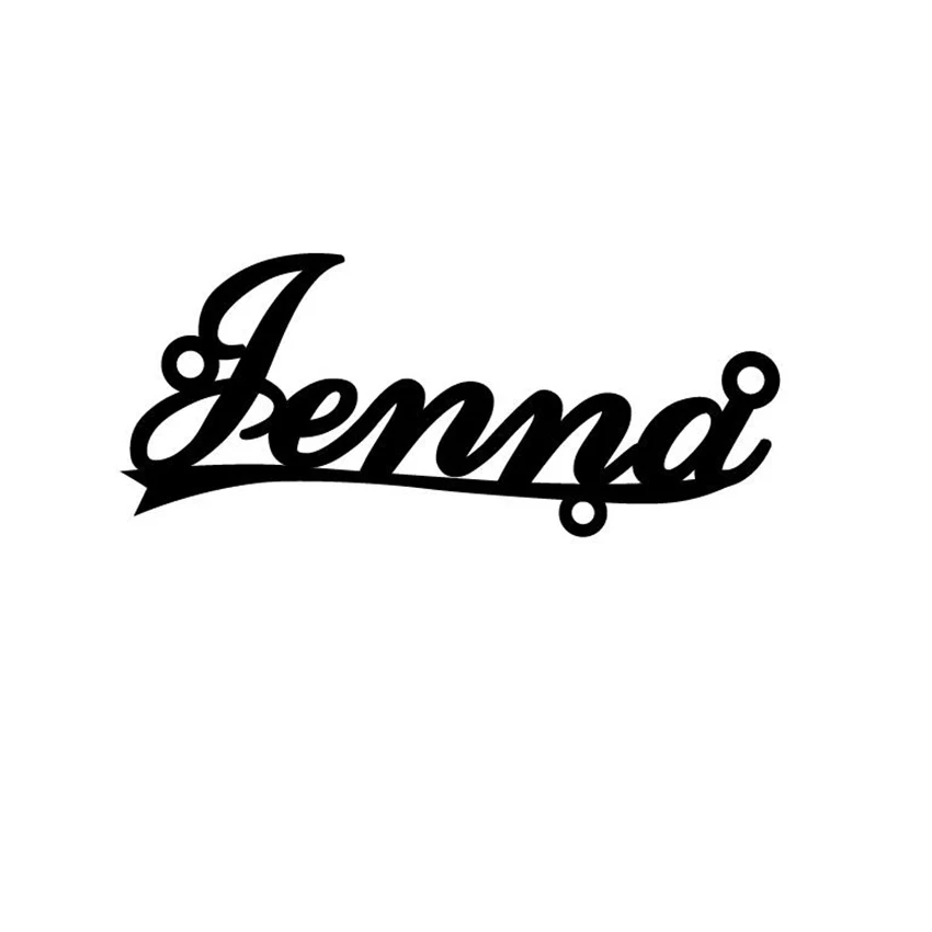 Ювелирные изделия из нержавеющей стали 316 женское ожерелье с кулоном именем на