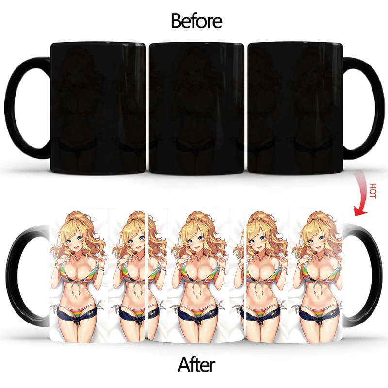 

Четырехугольный игровой развлекательный Лидер продаж чашка меняющая цвет волшебная посуда для напитков аниме периферийный сувенирная кру...