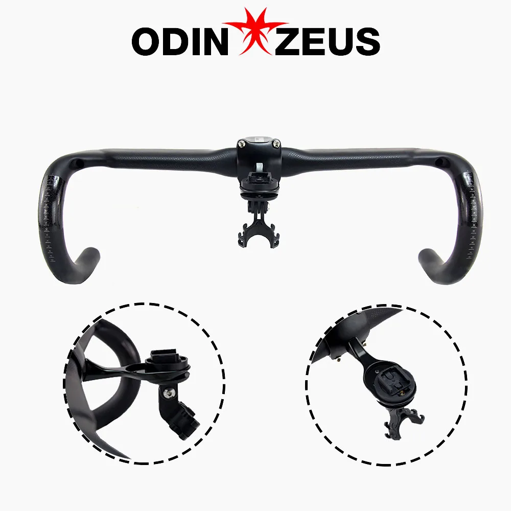 

Carbon Fiber Road Bike Handlebar Aluminum Alloy Stopwatch Garmin Bracket Computer Stand Bicycle Accessorie