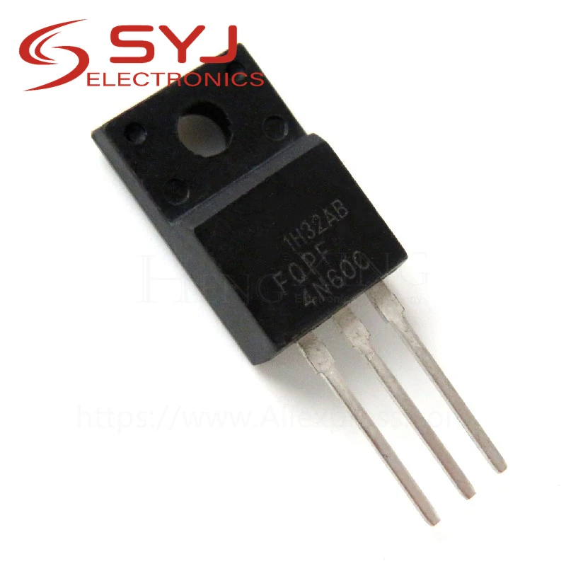 10 шт./лот FQPF4N60C TO-220F 4N60C 4N60 TO220 FQPF4N60 Новый MOS FET транзистор в наличии | Электронные