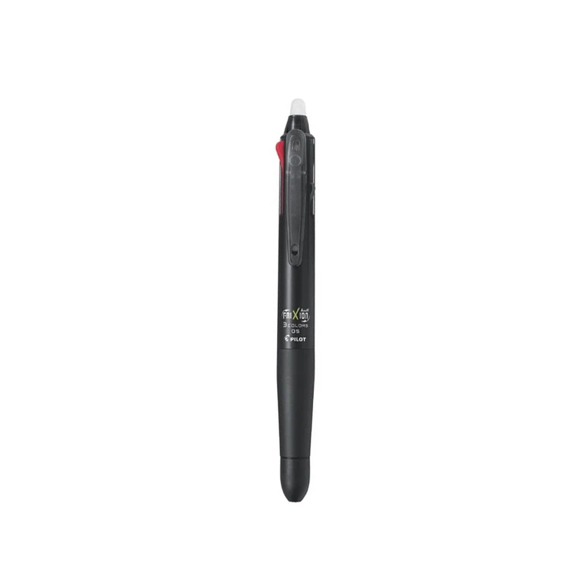 PILOT FriXion Ball, 3 цвета, стираемая ручка, 0,5 мм, гелевые ручки с умным наконечником, для рисования на планшете/телефоне, японские канцелярские принадлежности, офисные принадлежности - Цвет: Black
