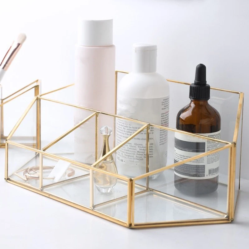 

Hot Europe Metal Makeup Brush Storage Tube Eyebrow Pencil Jewelry Organizer Jewelry Classification Storage Rack